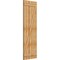 Ekena Millwork Joined Board-n-Batten Shutters w/Z-Bar, Rough Sawn Western Red Cedar, 26 7/8W x 81H, PR RBJ06Z26X081RWR - alternate 5